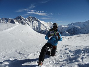 summit of Mt. Amadablam 2014