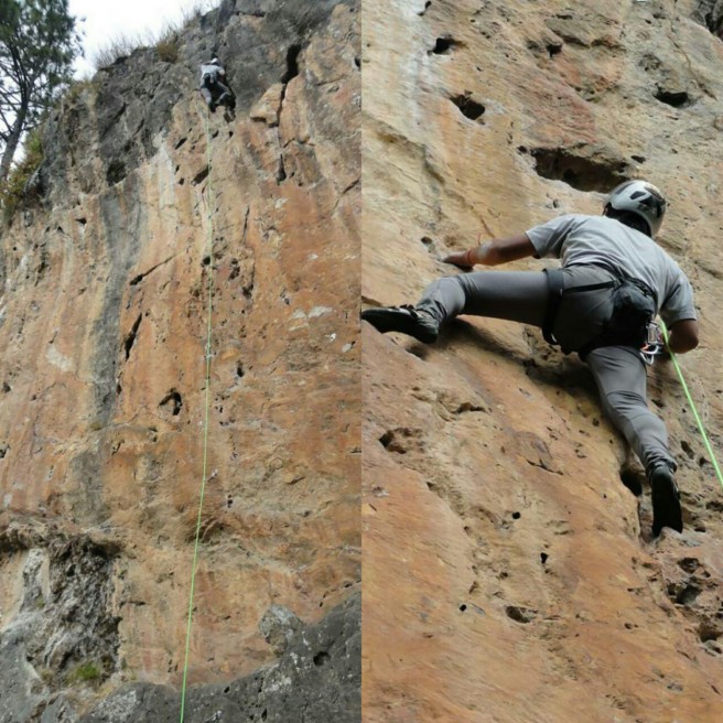 Rock and Lead Climbing